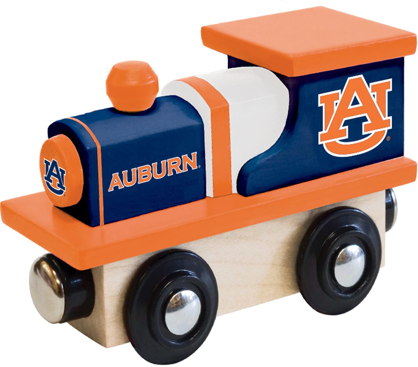 MasterPieces NCAA Auburn Tigers  Real Wood Toy Train Engine  For Ages 3+