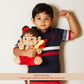 PandaS Box Mantra Chanting Baby Hanuman (28 Cm) | Musical Soft Plush Toy | Best Gift For Infants, Toddlers & Babies