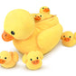 Pegmapri 14 Yellow Duck Stuffed Animal with Babies  Ducky Plush Playset with Zipper Pocket  5pcs Ducklings Toys Plushie Birthday Gift for Kids Boy Girl