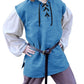 Boys Kids Renaissance Pirate T Shirts Viking Medieval Sleeveless Lace Up Costume Scottish Cotton Tank Tops