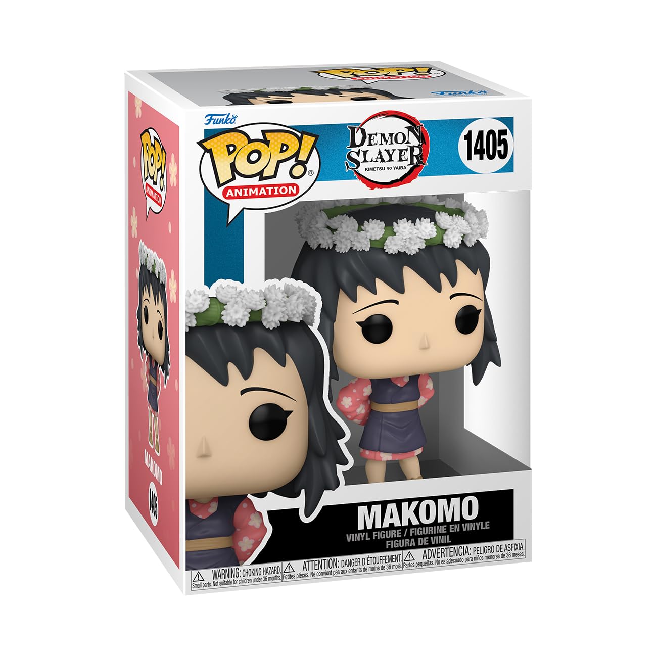 Funko Pop! Animation: Demon Slayer - Makomo - (Flower Headdress) - Collectable Vinyl Figure - Gift Idea - Official Merchandise -