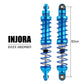 INJORA RC Shock Absorber Oil Adjustable RC Damper Set with Springs for 1/10 RC Truck Crawler Axial SCX10 TRX4 D90 (90mm)