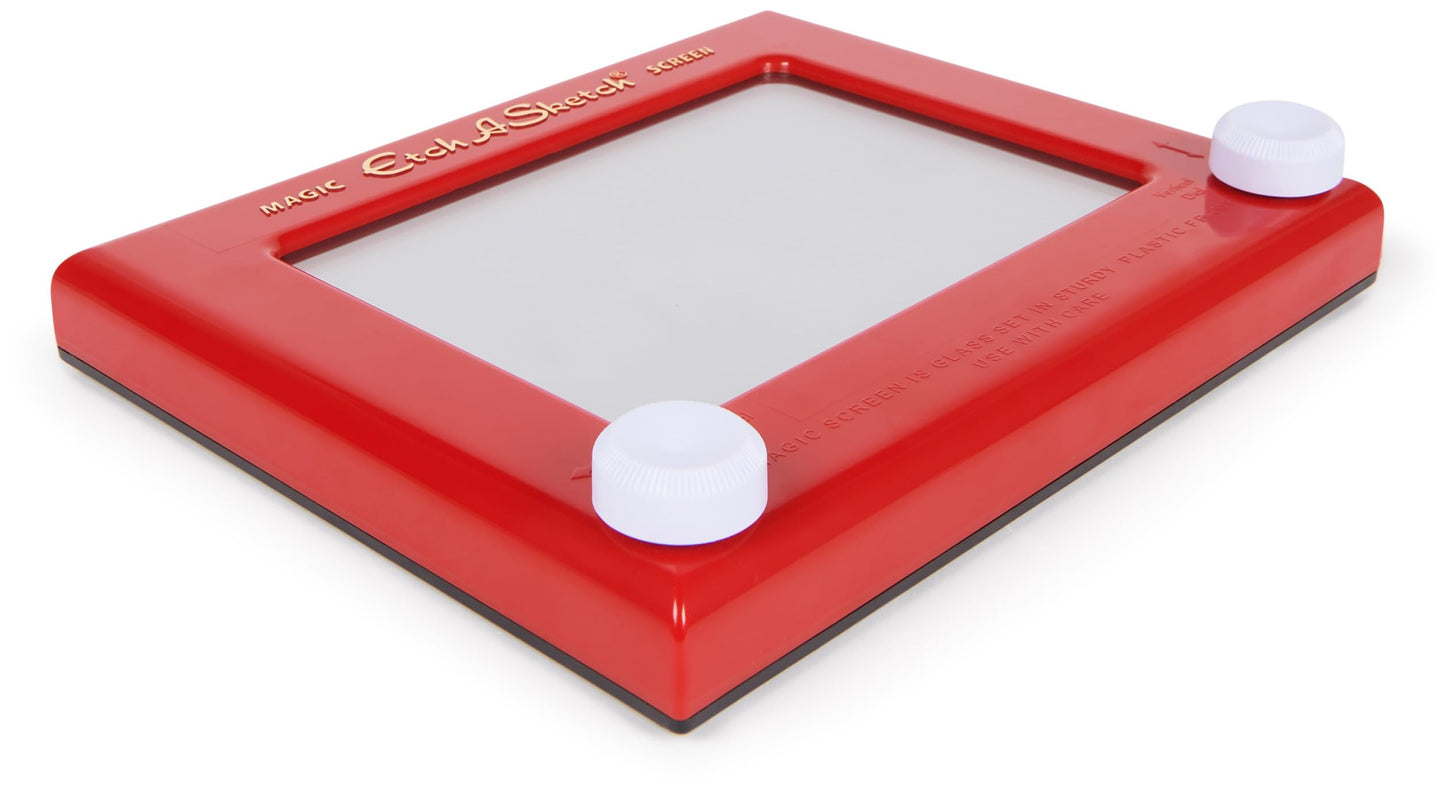 Etch A Sketch, Original Magic Screen, 86% Recycled Plastic, Sustainably-Minded Classic Kids Creativity Toys For Boys & Girls Ages 3+