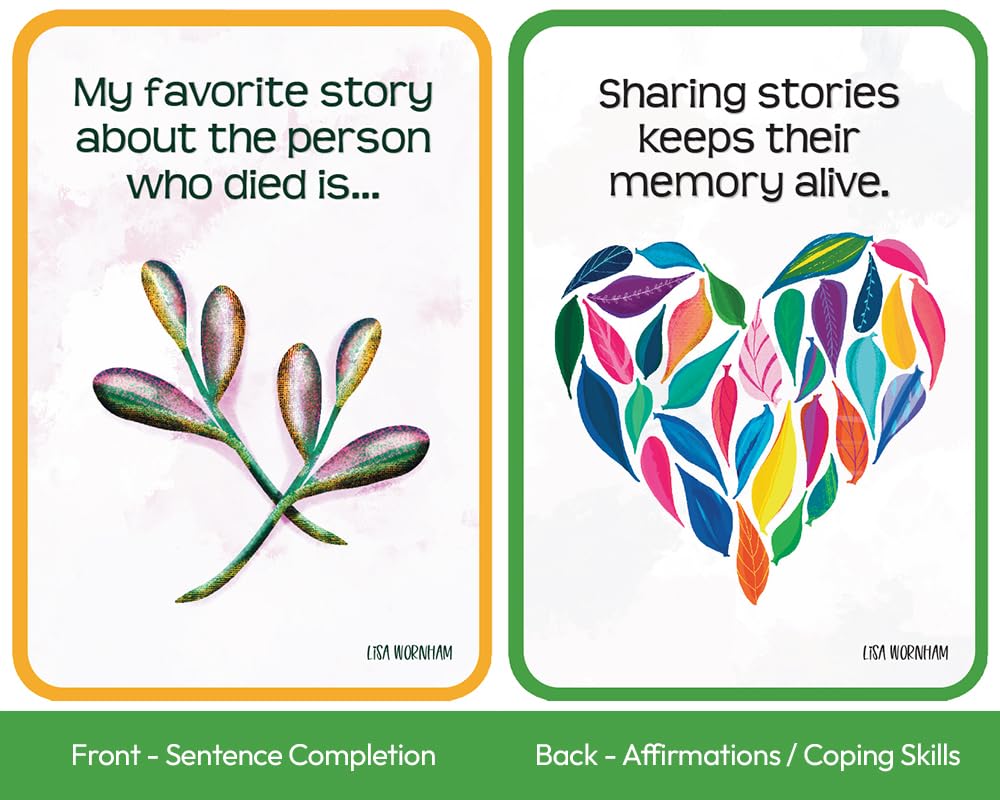 Bright Spots Memory Garden: Bereavement Healing Card Game (Grief and Loss Card Game Games)