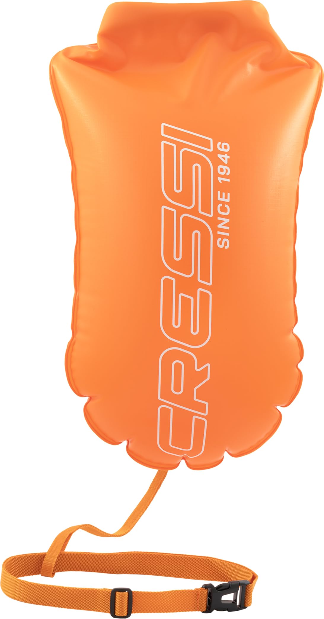 Cressi Glide High Visibility Safety Buoy for Swimmers - Lightweight, Highly Visible, and Easy Setup - Glide Swim Buoy by Cressi