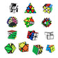 Speed Cubes, [13Pack] Speed Cube Set - Megaminx Mirror Pyramid Fluctuation Angle Wheel Square King Puzzle Cube Collection Speed Cube Bundles For Kids& Adults