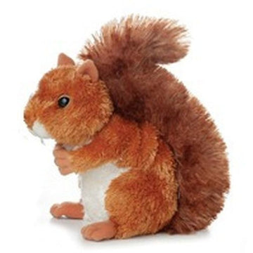 Aurora Mini Flopsies Woodland Park Bundle - Squirrel, Chipmunk & Red Squirrel - Plush Toys - Red Polyester
