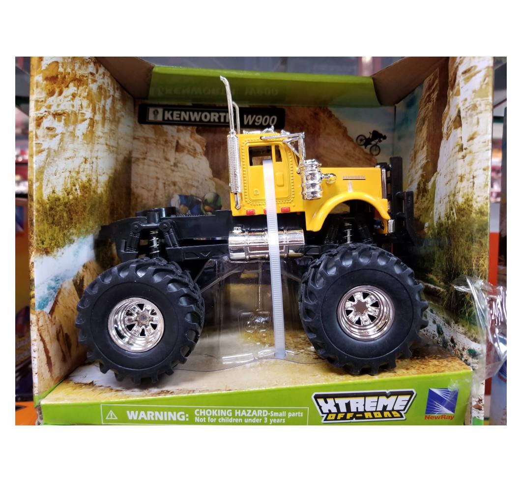 1:43 Scale Kenworth W900 Monster Truck W/ Suspension