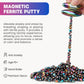 Slime Magnetic Putty Party Favors - Cool Fidget Ferrite With Rattle Oval Magnet, Stones Eggs - Novelty EDC Toy & Science Kit Gif