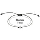 WATINC 13th Birthday Wish Bracelet, Adjustable Star Cord Bracelets with Make A Wish Cards, Friendship Simple Handmade Jewelry Bi