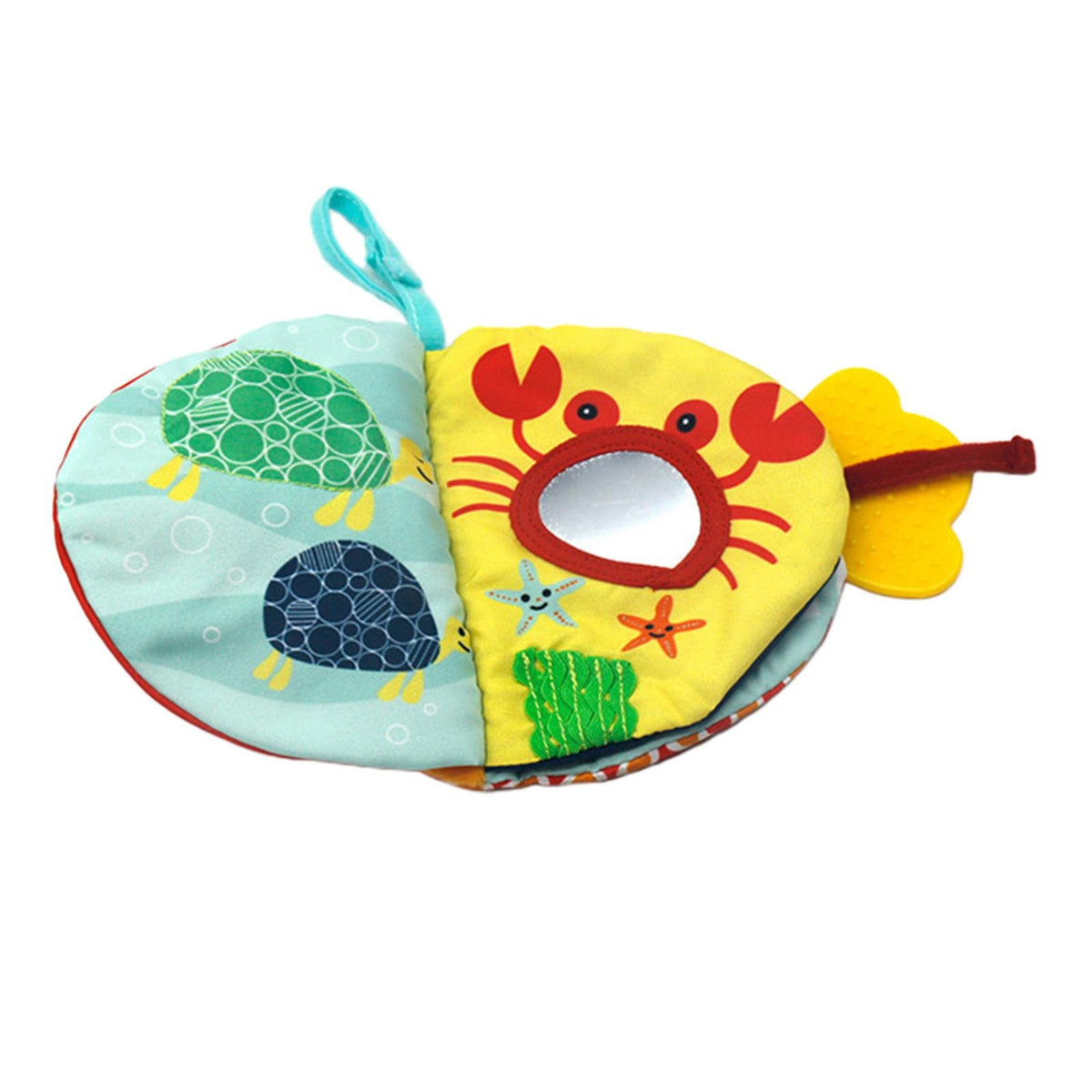Loom Tree Soft Baby Cloth Books Crinkle Books Early Learning Educational Infant Toys | Toys For Baby | Developmental Baby Toys