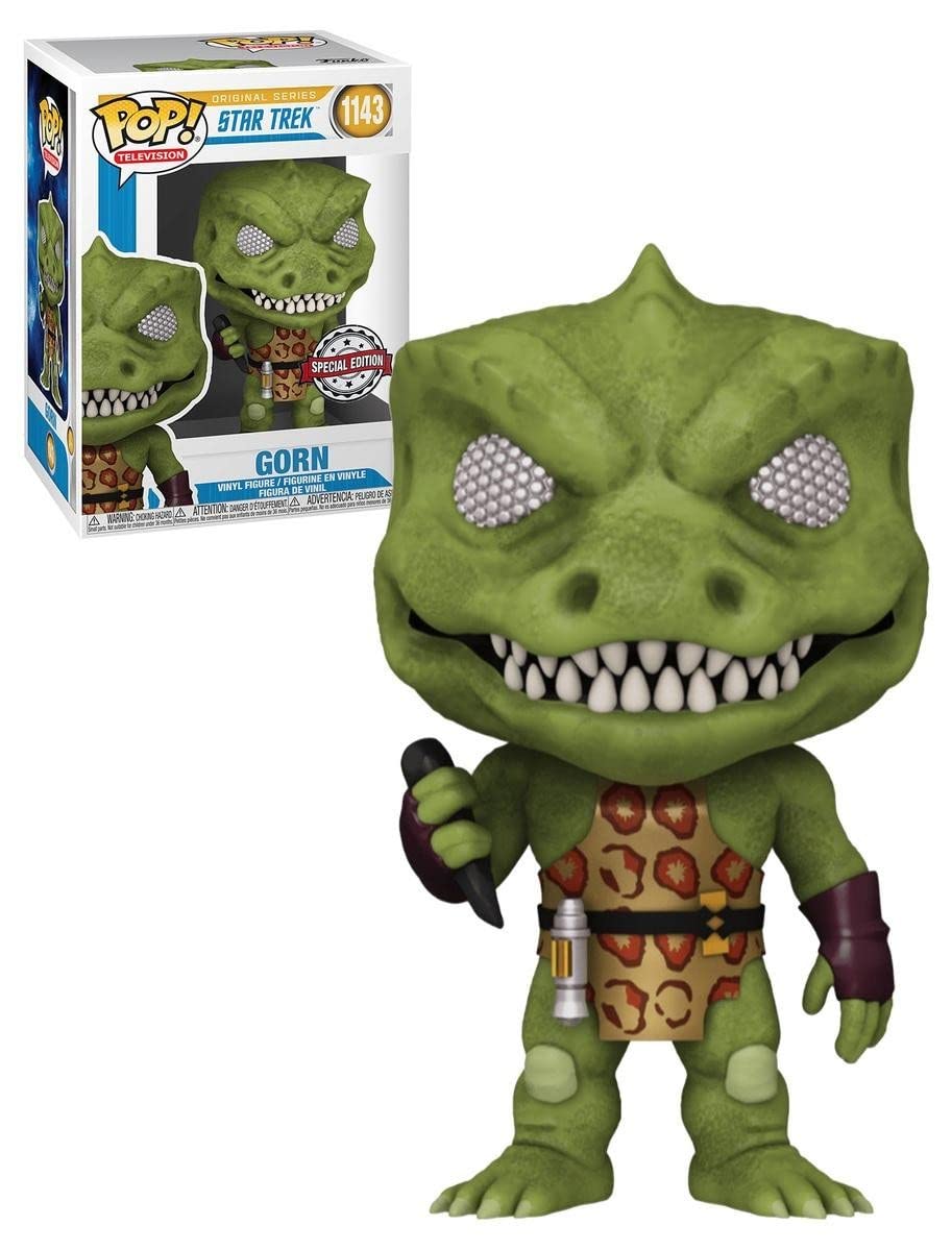 Funko POP! Gorn Figure - Star Trek Original Series #1143, Green, Target Exclusive, Plastic