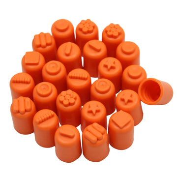 READY 2 LEARN Stamp Thimbles - Set of 24 - Fingertip Stampers for Kids - 8 DIY Patterns for Planners, Notebooks, Cards and Borde