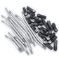 RCLIONS Stainless Steel Link Rod Linkage 324mm Wheelbase for TRX4 1/10 Crawler Car Upgrade Parts