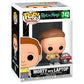 Funko Pop Rick And Morty With Laptop Vinyl Figure Toy Exclusive