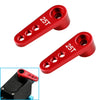 ShareGoo 2PCS Metal 25T Servo Horn M3 Threads Steering Arm Server Rocker Compatible with Futaba Savox Power HD HSP Servos Motor