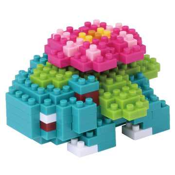 nanoblock - 2 Sets Bundle - Venusaur and Blastoise - Adjustable Pokemon Characters