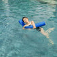 IMMERSA Jumbo Swimming Pool Noodles  enhanced Soft Water-Based Vinyl Coating and UV Resistant Foam Noodles for Swimming and Floating  Lake Floats  Pool Floats for mature-themeds and Kids. (Bahama Blue)