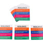 YEHUA! Totika Resilience Card Deck - Wood, Multicolor, 3x3x1 inches, Model 5727