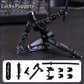 Feetcant Titan 13 Action Figure 2024 New Lucky Robot 13 Action Figures 3D Printed Action Figures for Boys Dummy Robot 13 Action Toy Movable Joints Action Figure (Black-1pc)