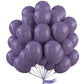 Partywoo Dusty Purple Balloons, 50 Pcs 12 Inch Boho Purple Balloons, Faded Purple Balloons For Balloon Garland Balloon Arch As Party Decorations, Birthday Decorations, Wedding Decorations, Purple-F50