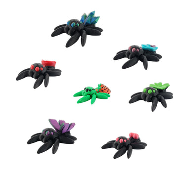 3D Printed Spider Mystery Pack - Collectible Fidget Toys (50 Pack)