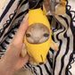 Babylounger Upgraded Banana Cat, 2 Pack Banana Cat Plush 7 Inch, Crying Banana Cat Plush, Funny Banana Cat Keychain With 4 Sound