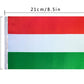 Hungary Flag Hungarians Flag,100Feet/76Pcs National Country World Pennant Flags Banner,Party Decorations Supplies For,Bar,Indoor