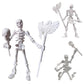 T13 Skeleton Action Figure  Movable Articulated Human Skeleton  5.12-in Action Figure Wearing Multiple Sets of   Can Be Painted  Suitable for Collectors As Desktop Decorations (3pcs)