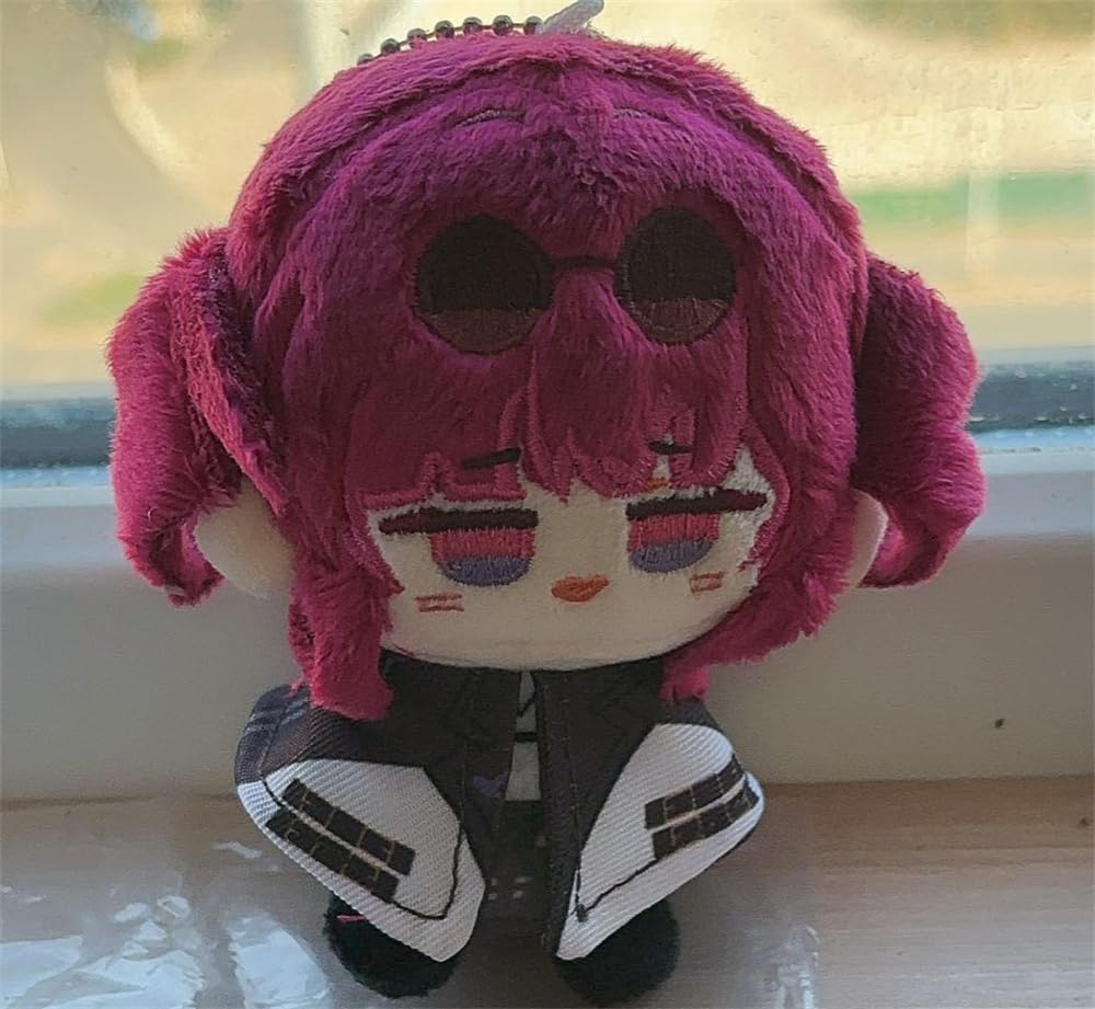 KILA MILA Anime Kafka Bailu cutting edge Dan Heng Jing Yuan Plush Doll Kawaii Merch Soft Adorable Plush Doll Pendant Gifts(Kafka)
