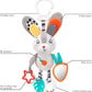 Baby Hanging Toys 0-12 Months - Interactive Stroller & Car Seat Toy with Jingle Sounds, Clinking Rings & Detachable Links | Safe