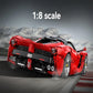 Kowkis Viva Hypercar 1:8 Building Kit And Lafer Engineering Toy,C61505W Cada Master Technology Car, Scale Sports Car Model Prese