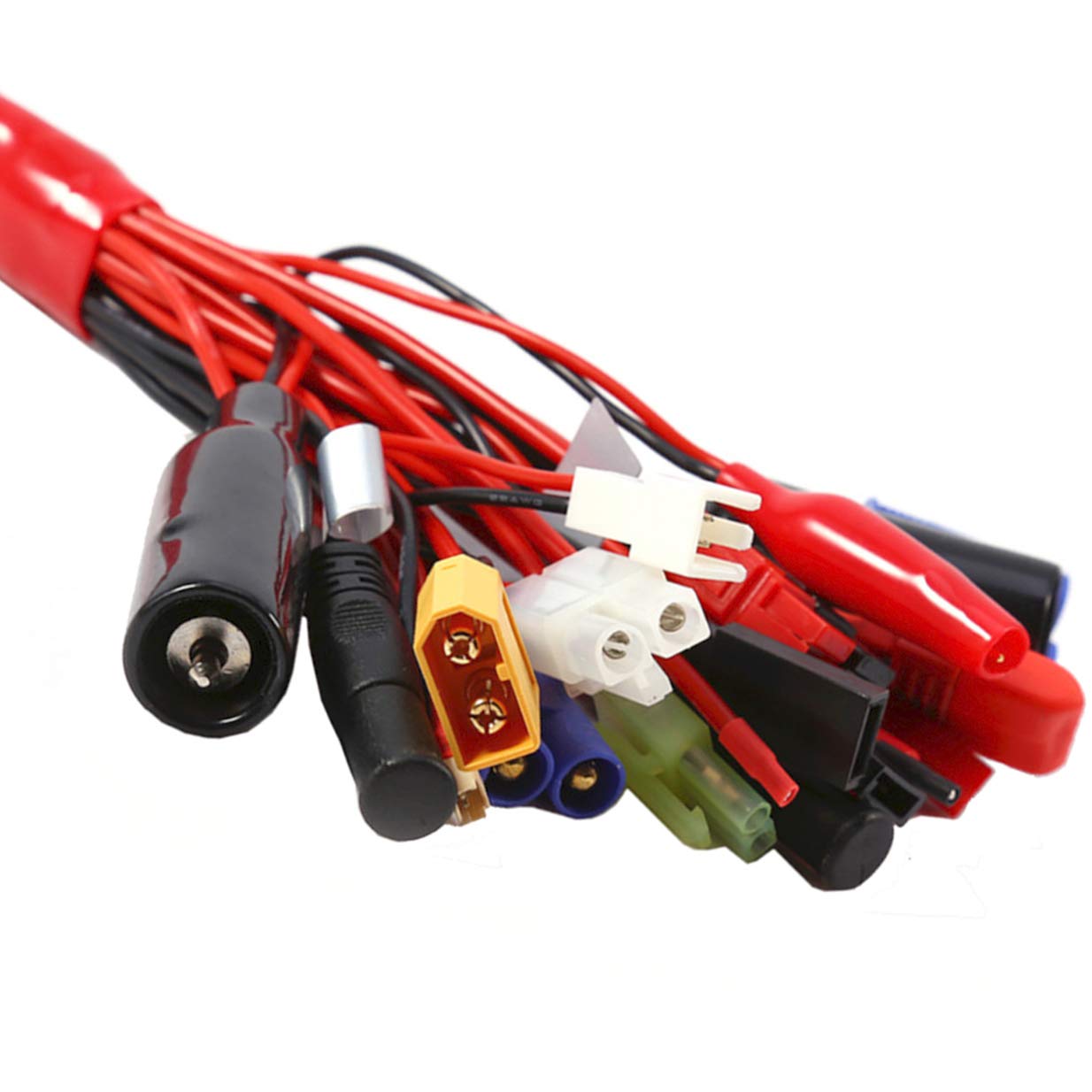 Vgoohobby 19 in 1 RC Car Truck Lipo Battery Multi Charger Adapter Lead Cable Converter Compatible with Traxxas Tamiya RC Car Tru