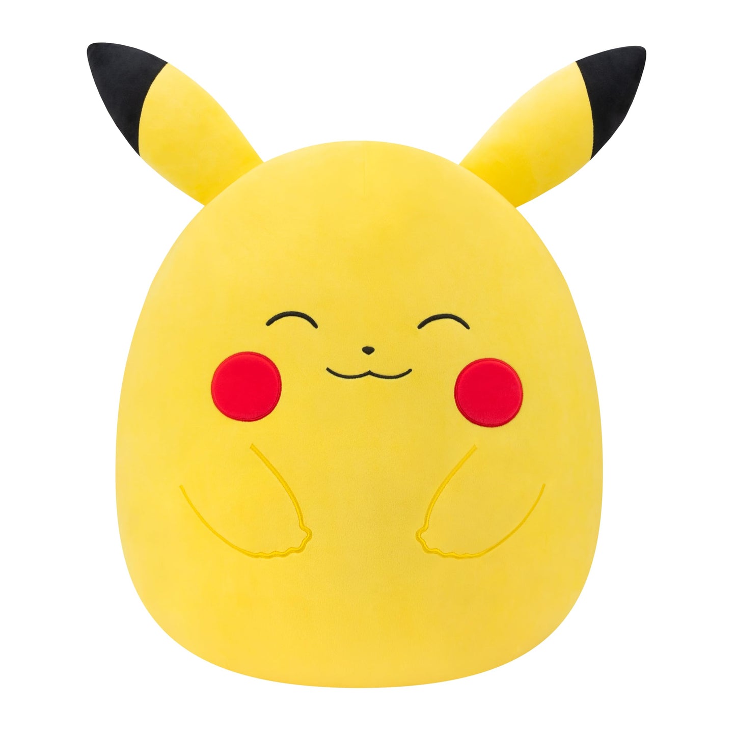 Squishmallows Original 20in Happy Pikachu Pok  mon Plush - Ultrasoft Official Jazwares Plush (Jumbo)