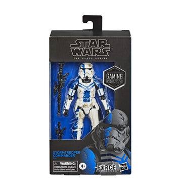 Star Wars Gaming Greats The Force Unleashed Stormtrooper Commander limited availability The Black Series Action Figure