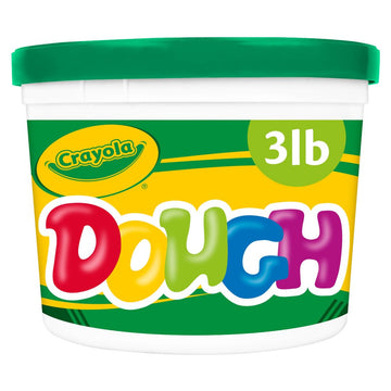 Crayola Modeling Dough, Green, Bulk Classroom & Art Supplies for Kids, 3lb, Resealable Bucket