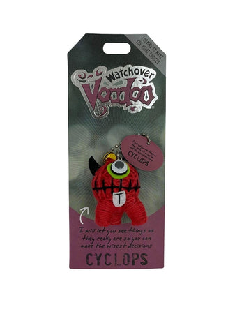 Watchover Voodoo 3-Inch Cyclops Keychain - Handcrafted Gift To Bring Good Luck And Positivity Everywhere You Go