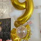 Gold Number 9 Balloon 40 Inch, 9 Balloon Number, 9Th Birthday Decorations, Gold Party Supplies For Boys Girls