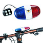 Oumers Kids Bike with Police Sound & LED Light - Red Plastic Horn, Perfect Christmas & Birthday Gift for Children