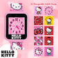 Accutime Hello Kitty Pink Educational Learning Touchscreen Kids Smart Watch - Toy For Girls, Boys, Toddlers - Selfie Cam, Learni