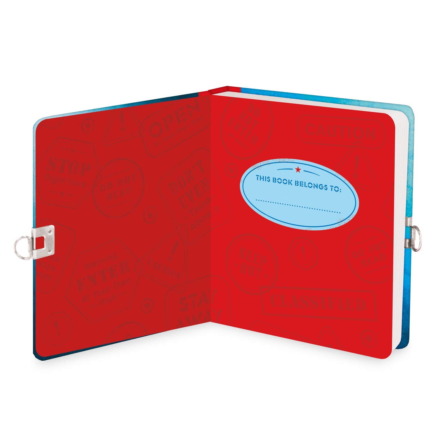 Peaceable Kingdom Top Secret Diary With Invisible Ink Pen