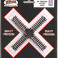 N Code 80 Nickel Silver 90 degree Crossing Atlas Trains
