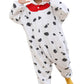 Kianmacar Kids Animal Onesie Pajamas Halloween Costume Cosplay Sleepwear(Age:Over 10 Years Old)