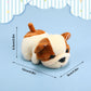 Sumind 9 Pcs Valentine Mini Plush Dog Stuffed Animals Bulk Dog Plush Party Favors Small Soft Plush Dog Toy For Easter Goodie Bag Fillers Baby Show Birthday(Fluffy Puppy)