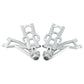 GDOOL Upgraded Metal C12007 Upper Arm & C12009 Rear Rocker Arm & C12010 Rear Steering Hub Spare Parts for 1:10 X07 X08 F10 X05 F