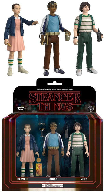 Funko Action Figure: Stranger Things 3Pk Pack 1 Collectible Action Figures