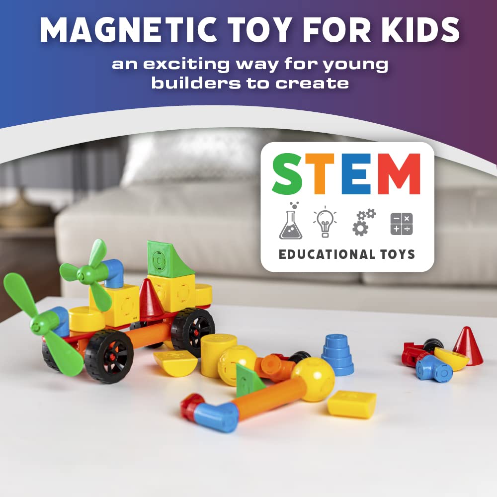 Mag Builder Building Toy Play Set, 40 Pieces