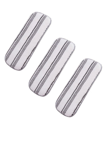 Microfiber Mop Pads Washable Cleaning Pads Mop Replacement Heads For Mini Mop Small Mop (3 Pack Mop Pads)