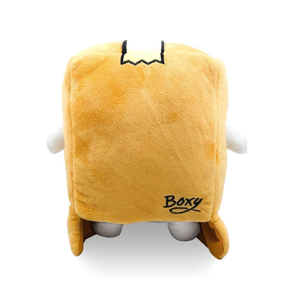 Lankybox Official Merch - 8' Boxy Plush Toy - Stuffed Plushies For Kids - Original Lanky Box Boxy Plushy - Foxy And Boxy Plush