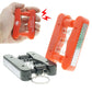 Cooplay 2X Shocking Fake Grip Strength Device Model Keychain Prank Toy Joke Funny Gadget Electric Shock Tricky Gag Veigar April Fools Day For Halloween Party